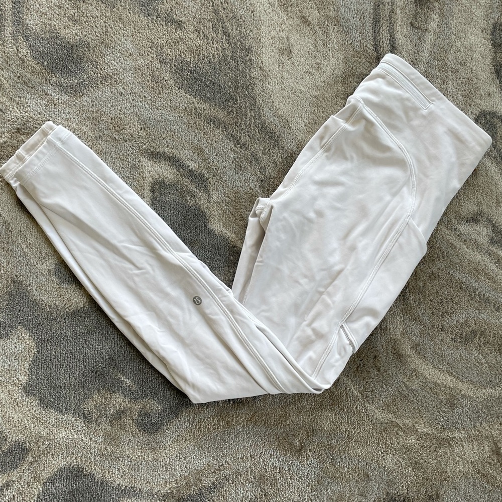 White Lululemon Leggings